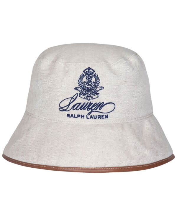 Herringbone Hotel Logo Bucket Hat