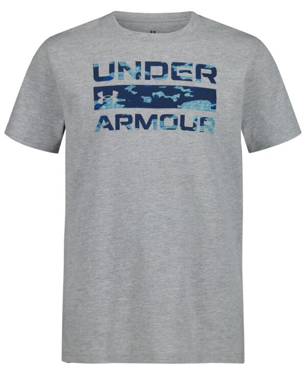 Boys' 8-20 Stacked Logo Short-Sleeve T-Shirt