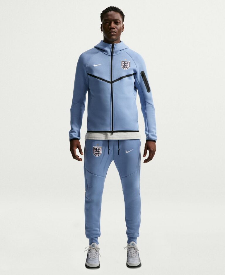 England Soccer Tech Fleece Full-Zip Hoodie