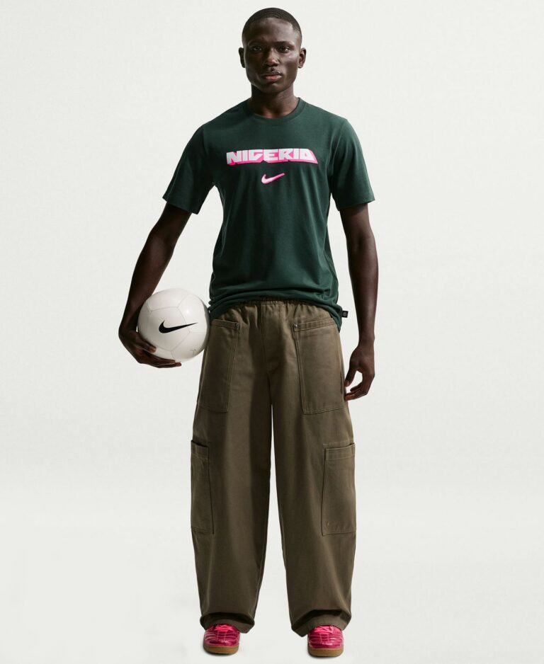 Nigeria Wordmark Soccer T-Shirt