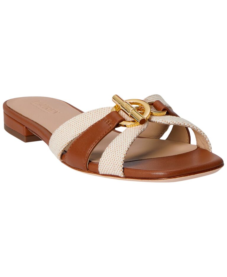 Women's Blaike Cross-Dyed Canvas Slide Sandals