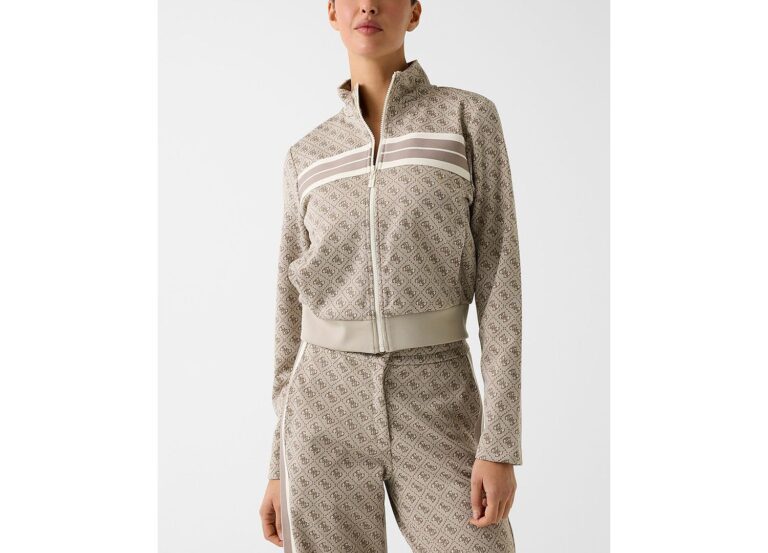 Women's Full-Zip Jacquard Sweatshirt
