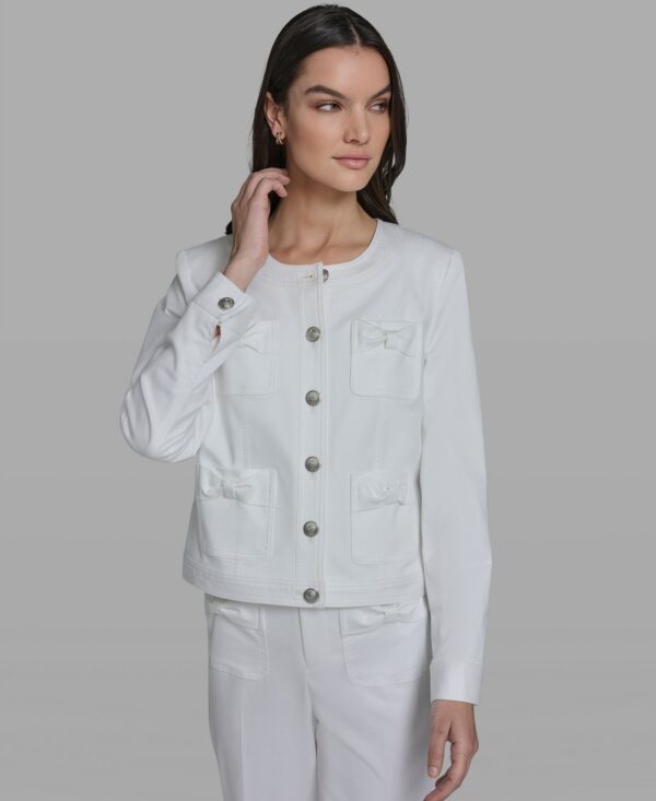 Women's Bow Pocket Jacket