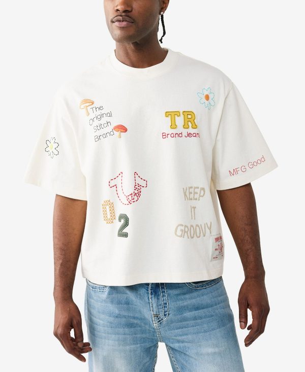 Men's Short-Sleeve Multi Logo T-Shirt