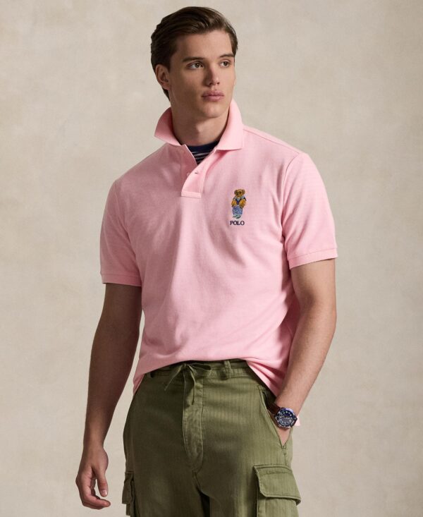 Men's Bear Mesh Polo Shirt
