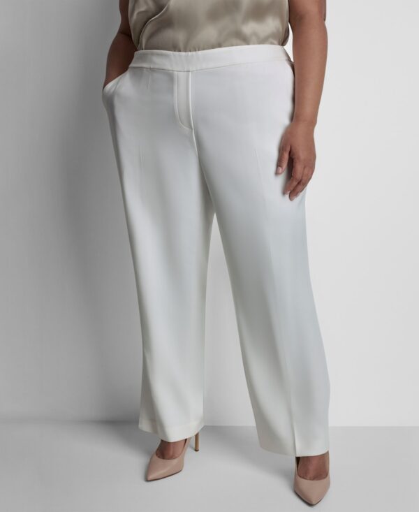 Plus Size Mid-Rise Ankle Pant