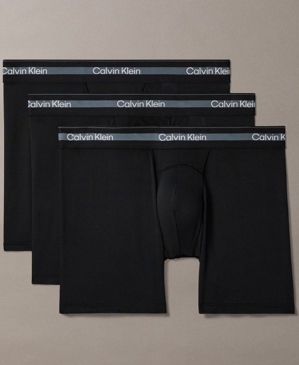 Men's Icon Active Mesh Boxer Briefs, 3-Pack