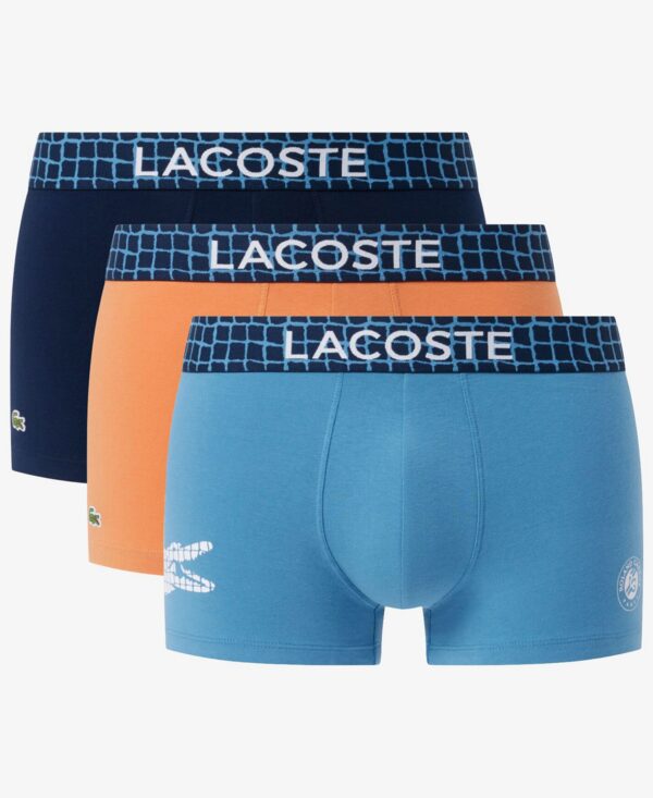 Men's Big Croc Logo Trunks, 3-Pack