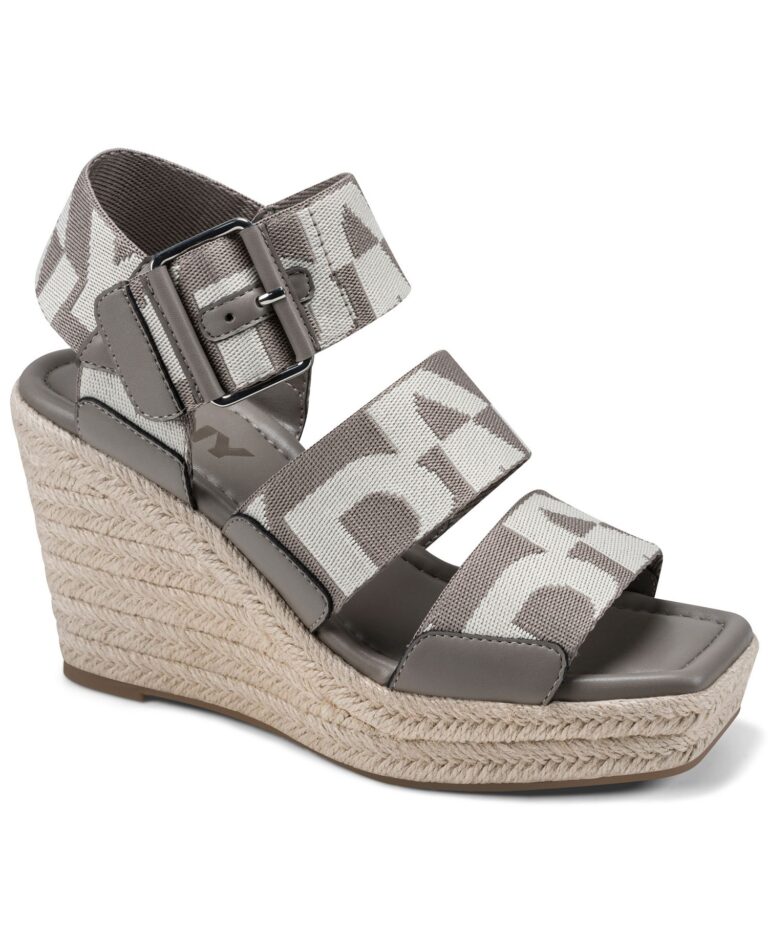 Women's Caylee Square Toe Wedge Sandals