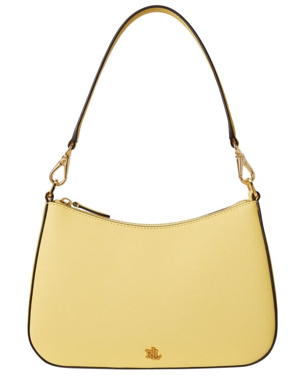 Danni Small Crosshatch Leather Slim Shoulder Bag