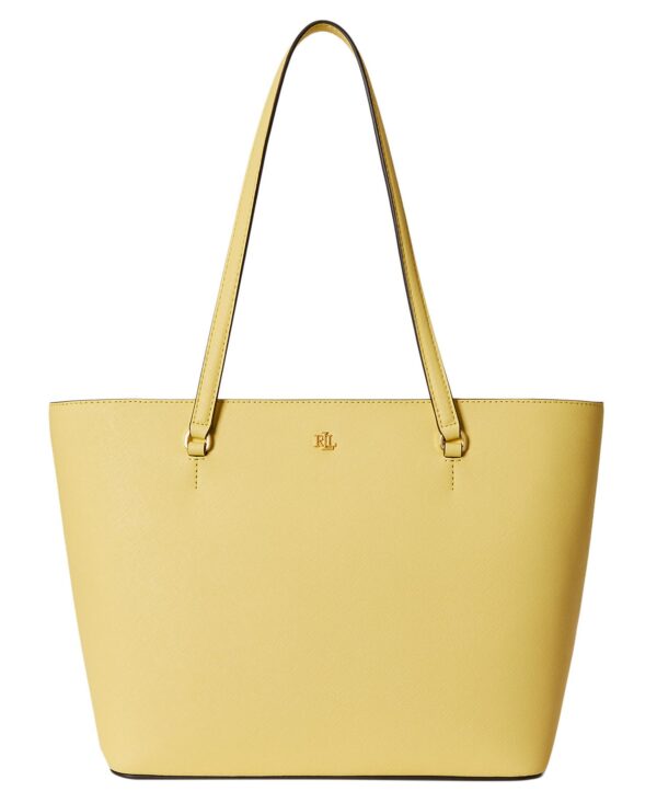 Crosshatch Leather Medium Karly Shopper Tote