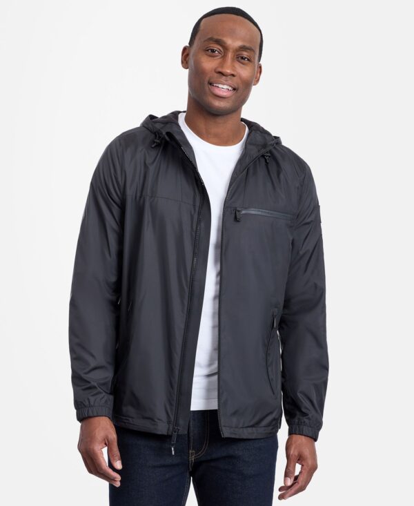 Men's Logo Hooded Jacket