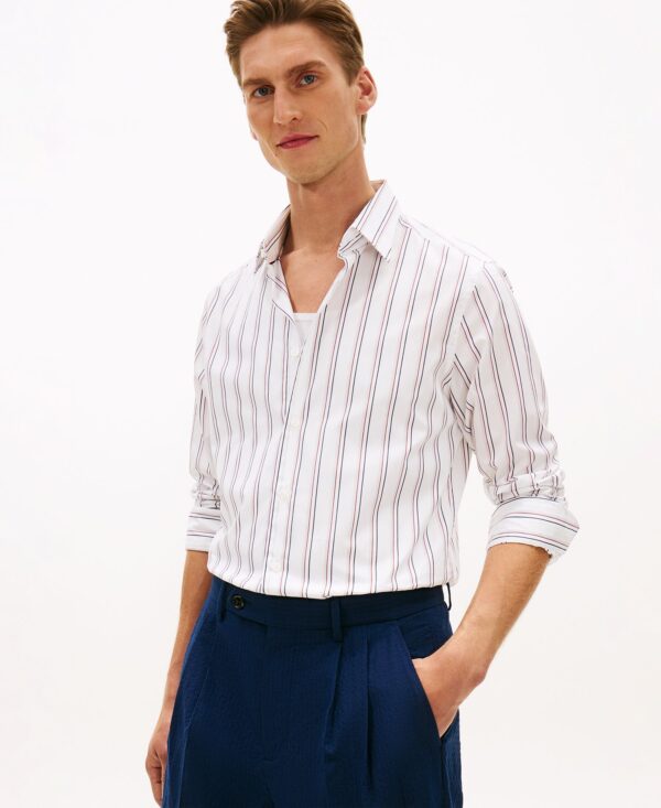 Men's Seasonal Stripe Regular-Fit Shirt