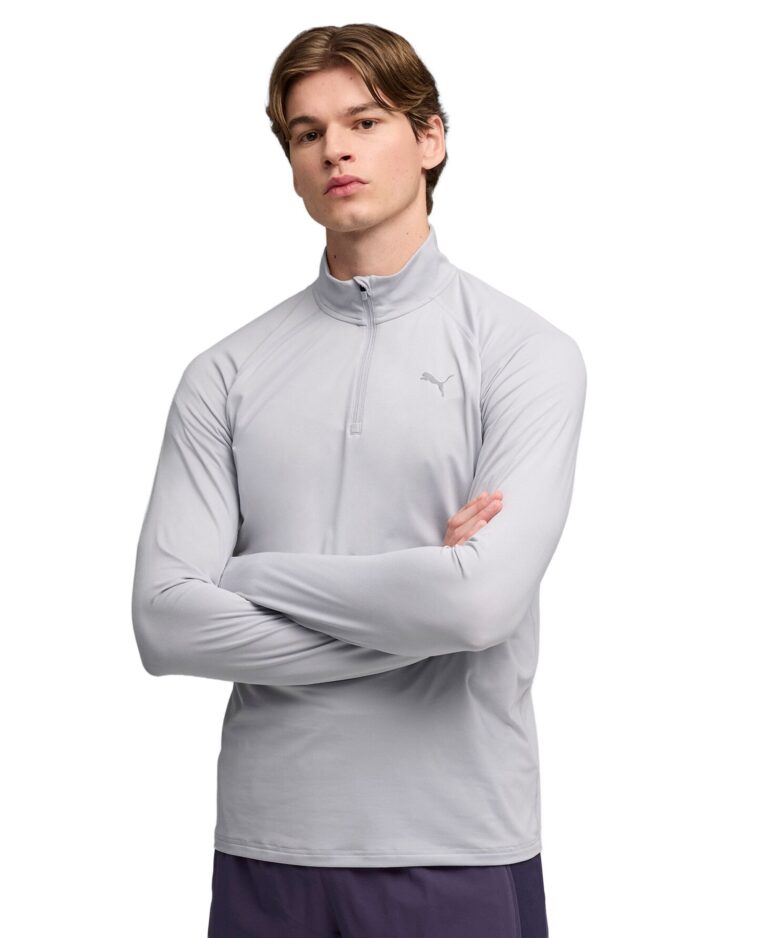 Men's M Run Velocity Quarter-Zip T-Shirt