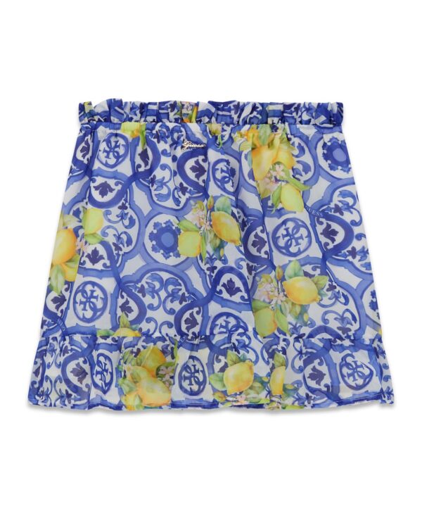 Girls' 7-16 Chiffon Flare-Fit Skirt