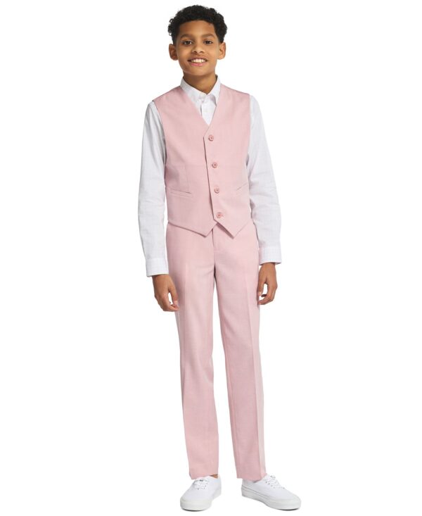 Boys' 8-20 Stretch Mini Texture Pants