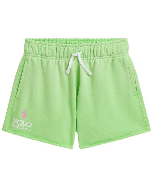 Girls' 2T-6X Big Pony Logo Terry Short