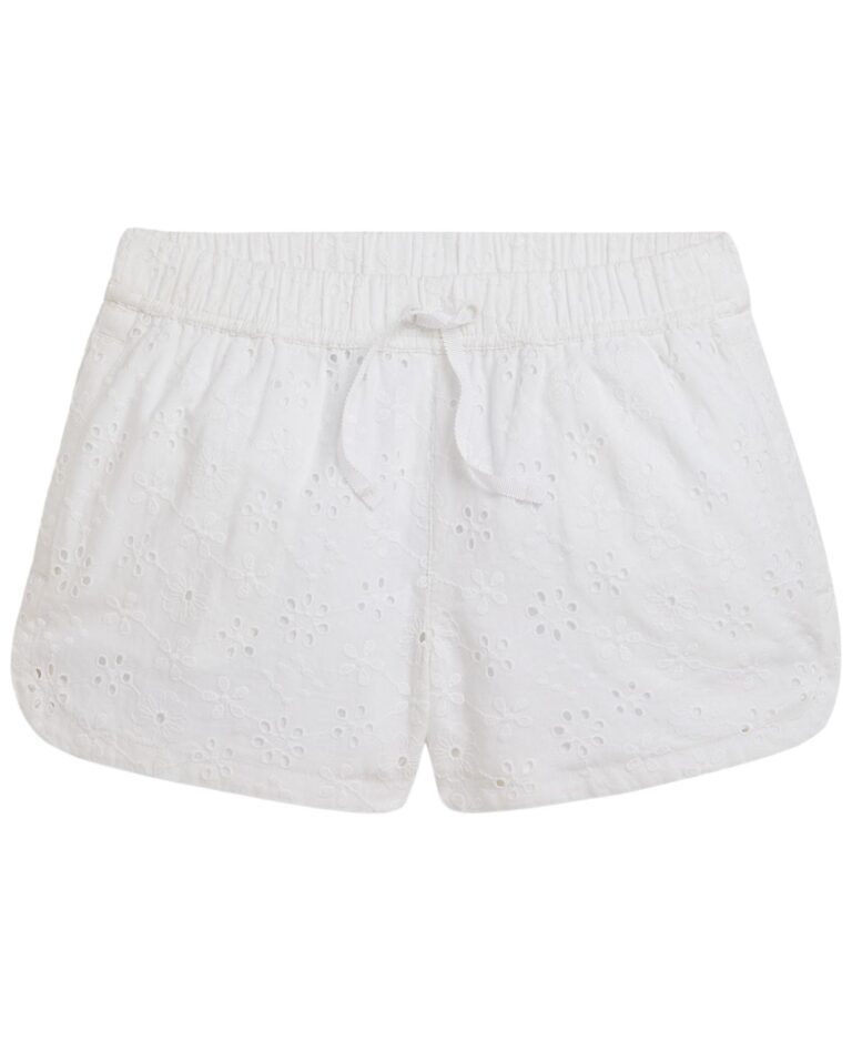 Girls' 2T-6X Eyelet Cotton Short