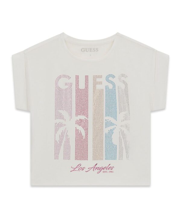 Girls' 7-16 Midi Length Boxy Short-Sleeve T-Shirt