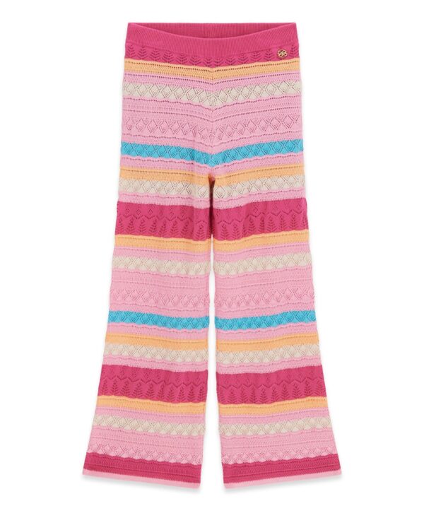 Girls' 7-16 Crochet Palazzo Pants