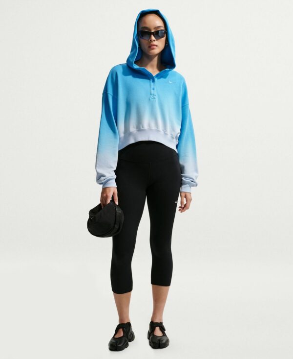 Women's Sportswear Phoenix Fleece Oversized Henley Hoodie