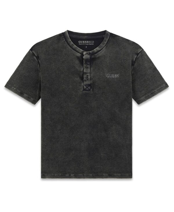 Boys' 8-16 Short-Sleeve Henley Top