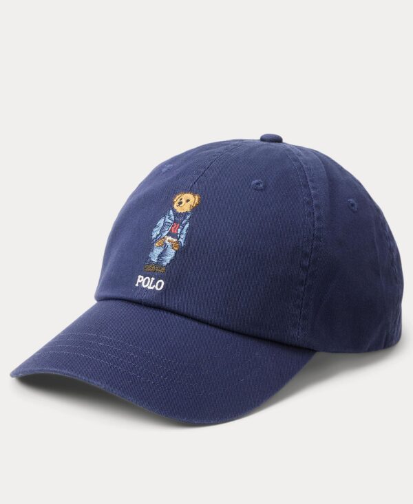 Women's Bear Embroidered Ball Cap
