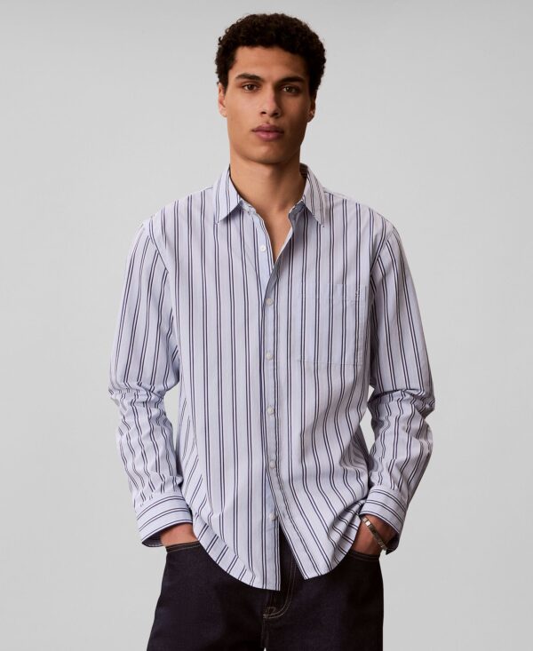 Men's Multi Stripe Poplin Shirt