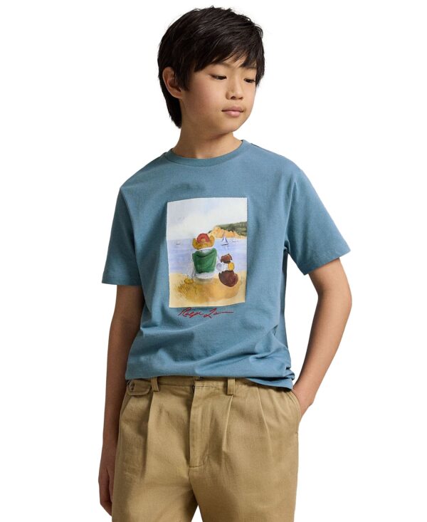 Boys' 8-20 Polo Bear Cotton Jersey T-Shirt