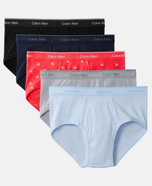 Men's Cotton Classics Briefs Underwear, 5-Pack