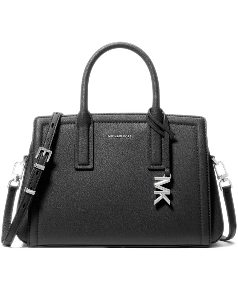 Michael Kors Laila Small Leather Satchel Bag