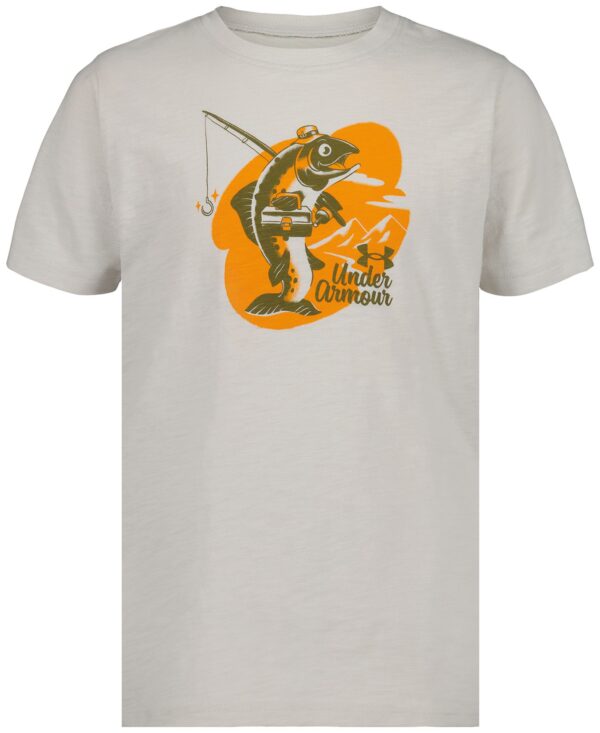 Big Boys' Trout Fishing Crewneck T-Shirt