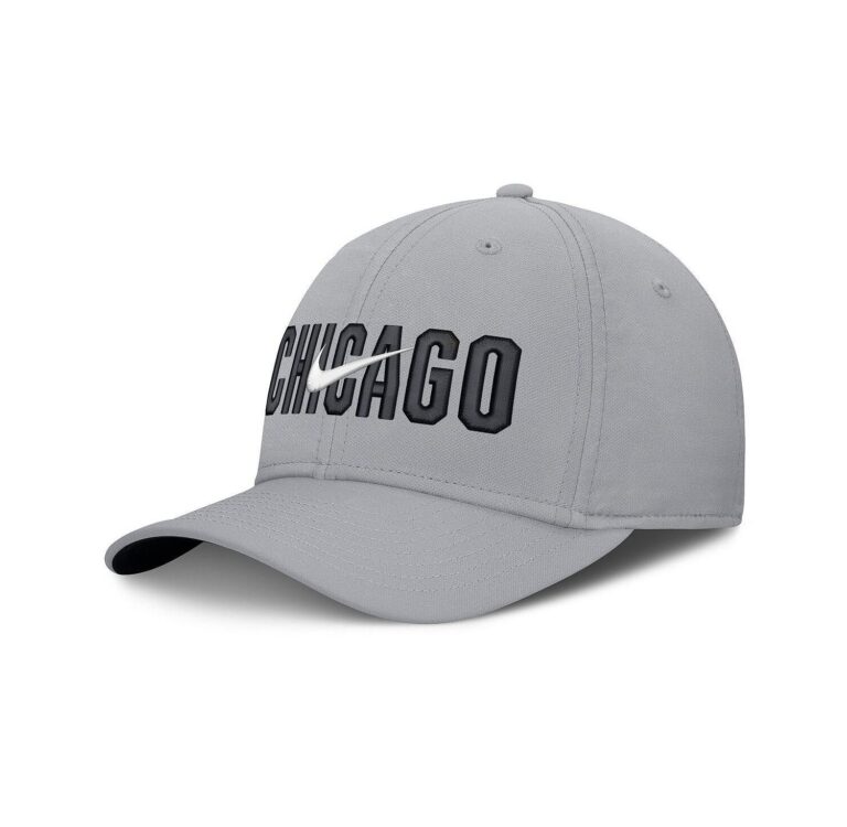 Men's Gray Chicago White Sox Primetime Dri-FIT Rise Bozz Flex Hat