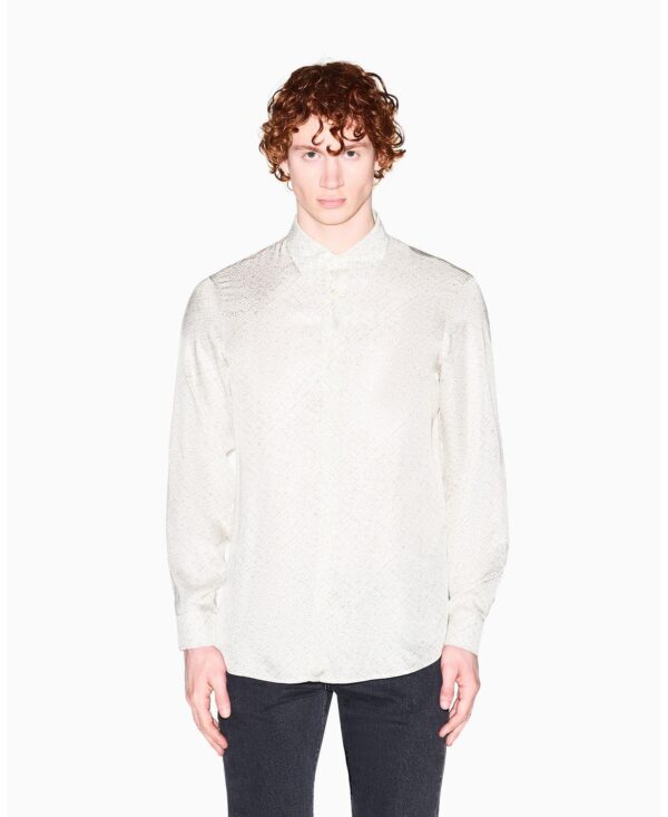 Men's Allover logo Viscose Printed Shirt