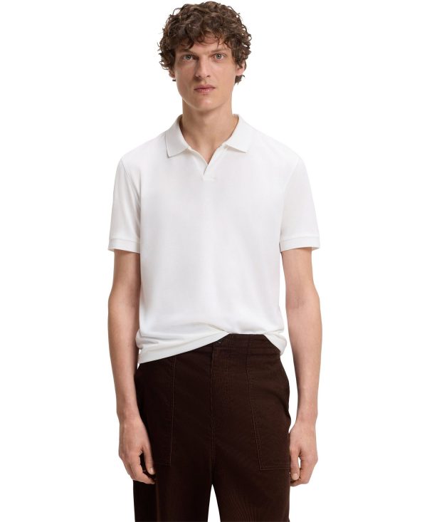 BECKHAM x BOSS Men's Cotton Silk Polo Shirt