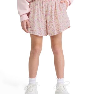 Girls' YPB Pull-On Floral Flared Shorts