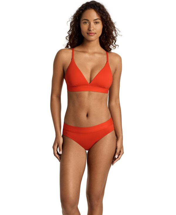 Women's Triangle V-Neck Swim Top
