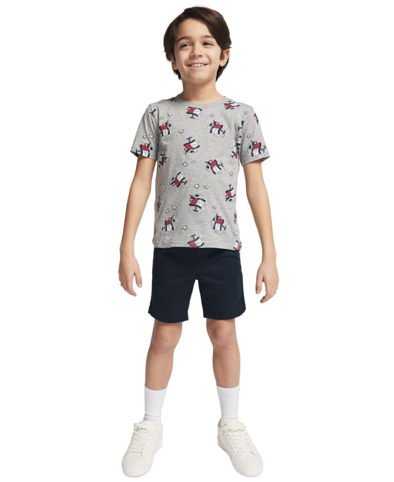 Boys' 2T-7 Short-Sleeve Graphic T-Shirt