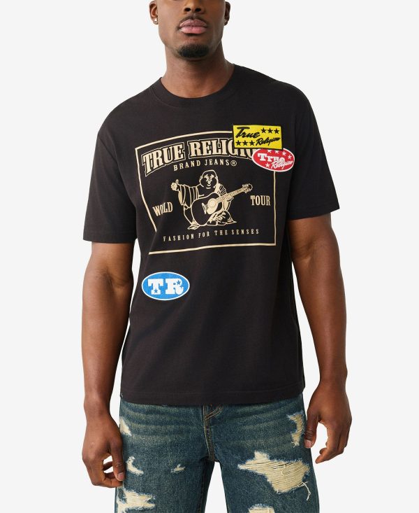 Men's Short-Sleeve Patch Logo T-Shirt