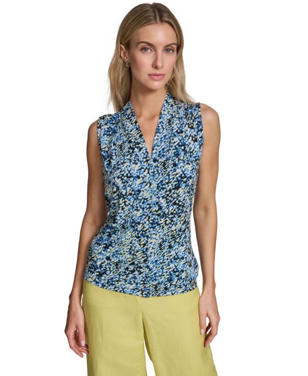 Women's Sleeveless V-Neck Top