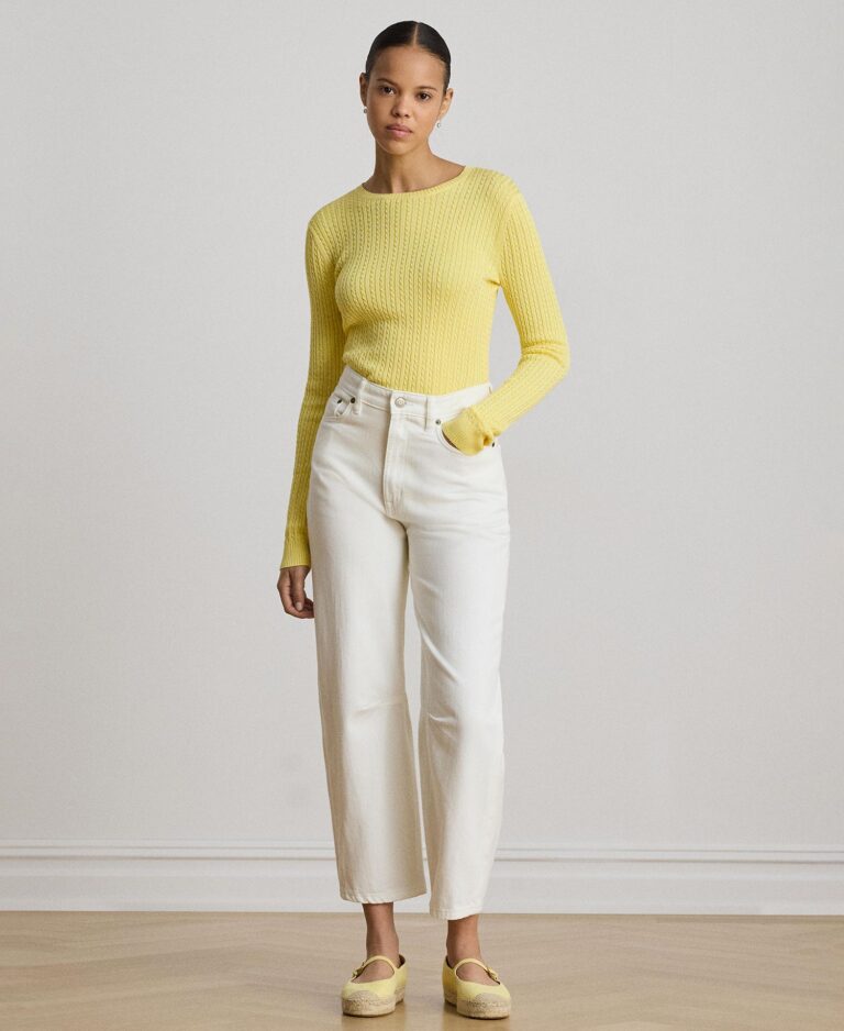 Women's High-Rise Ankle-Length Jeans