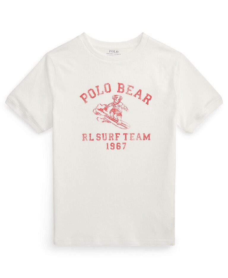 Boys' 8-20 Polo Bear Short-Sleeve T-shirts