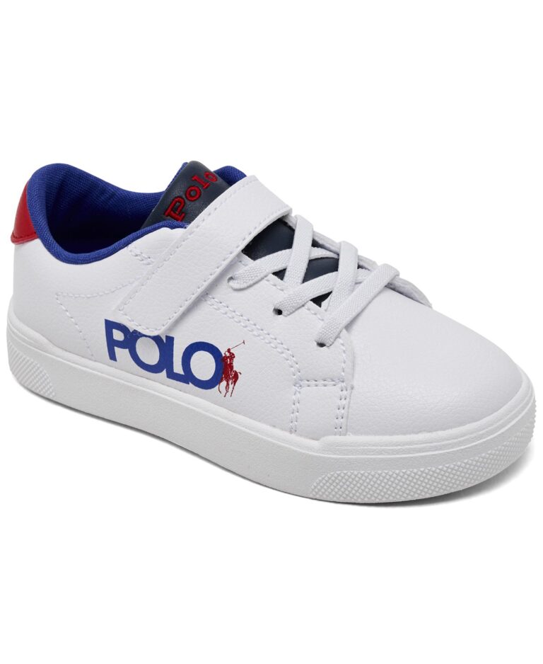 Toddler Sutton Graphic Fastening Strap Casual Sneakers from Finish Line