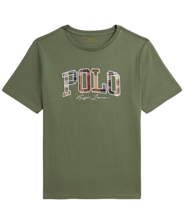 Boys' 8-20 Madras-Logo Jersey T-Shirts