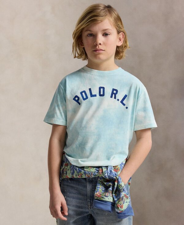 Boys' 8-20 Logo Tie-Dye Short-Sleeve T-Shirt