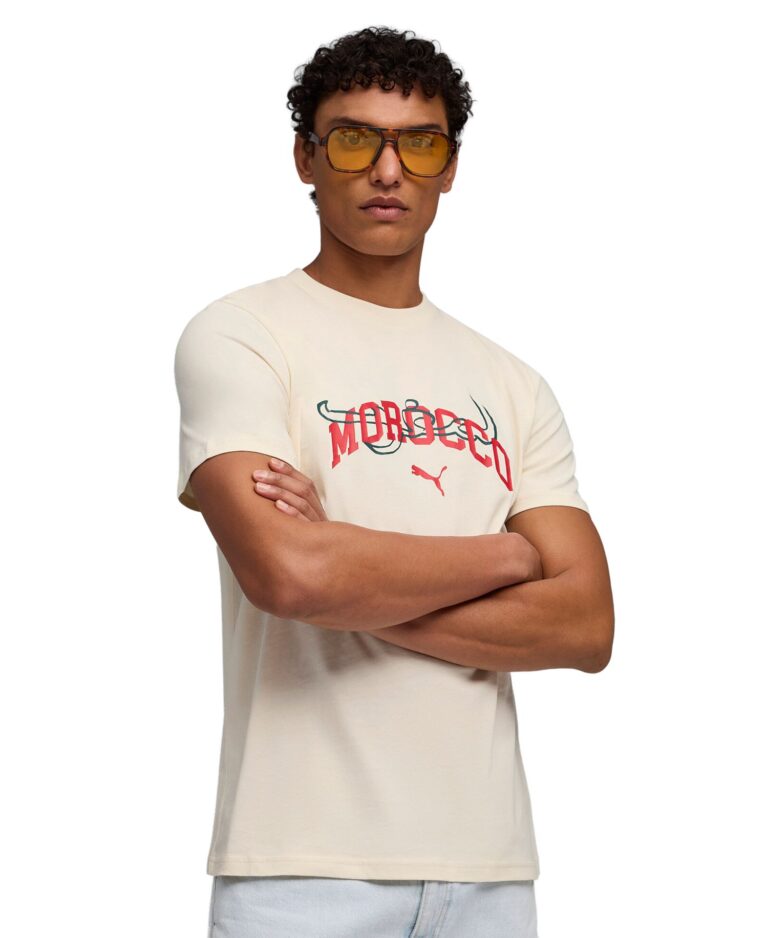 Men's Morocco Football Culture T-Shirt