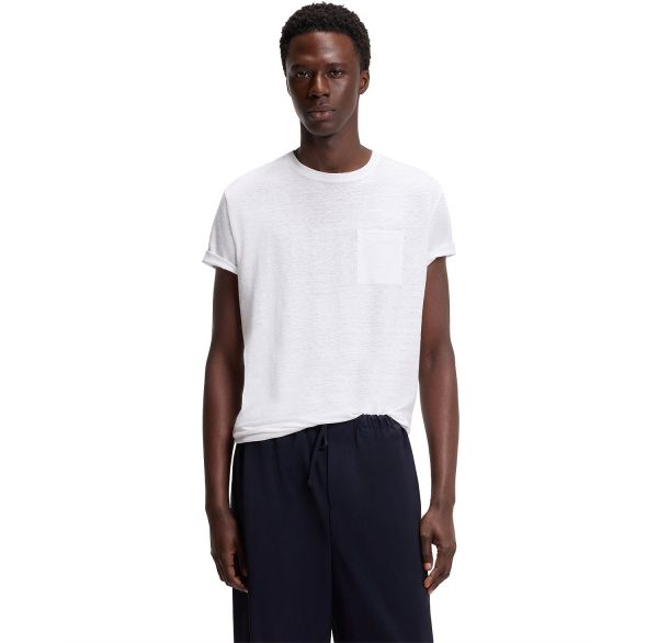 BECKHAM x BOSS Men's Linen T-Shirt
