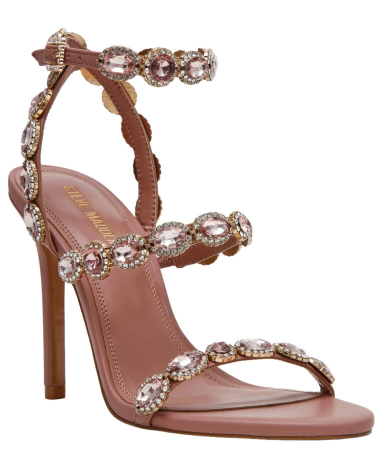 Women's Tamala Gemstone-Embellished Strappy Dress Sandals