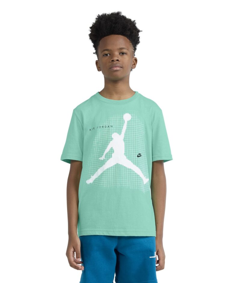 Boys' 8-20 Jumpman Grid Blur Crewneck T-Shirt