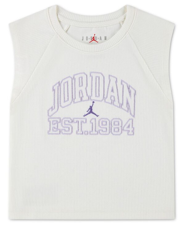 Girls' 7-16 Ribbed Tank Top